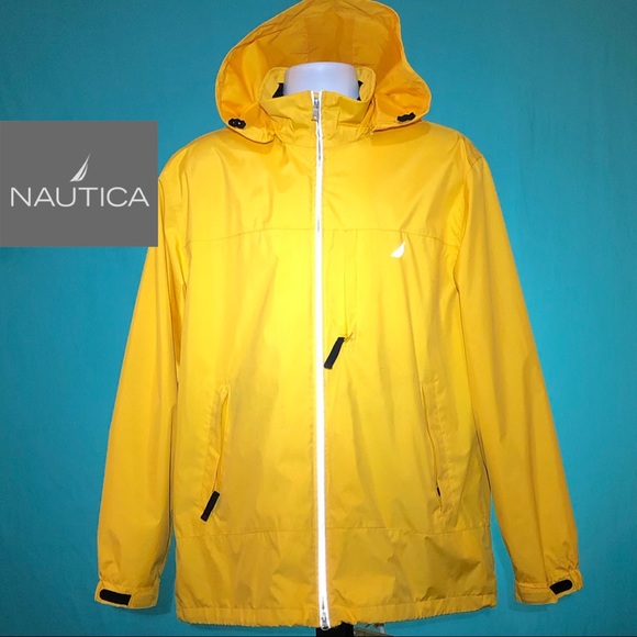 Nautica Other - Nautica Windbreaker Water Resistant Yellow XL